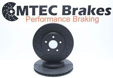 Volkswagen Scirocco 2.0 R 08- Front Brake Discs 345mm Option MTEC Black