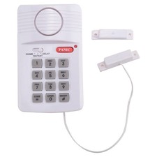 Loud  Door Alarm Security Pin Panic Keypad for Home Office Garage Shed L1A94029