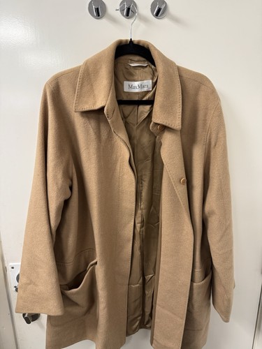 Max mara camel hair coat - camel,