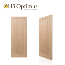 Cottage Style Unfinished Oak Veneer Internal Doors