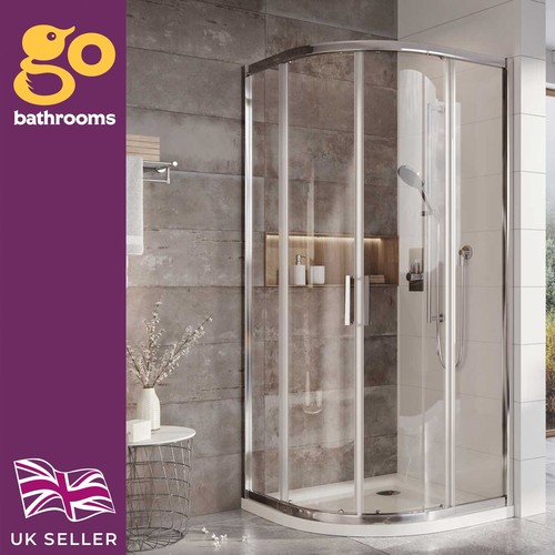 Corner shower enclosure - shower,