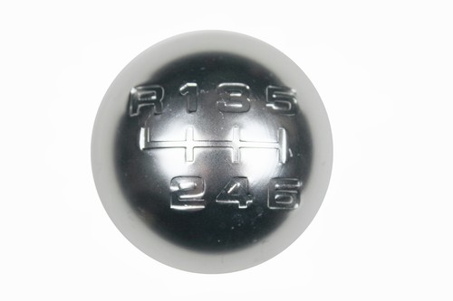 Chrome gear shift round - shift, knob