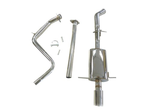 Obx catback stainless exhaust - stainless,