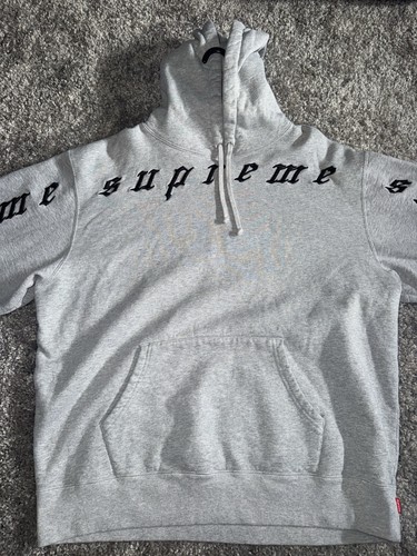 Supreme men hoodie - size, l