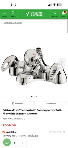 Bristan java thermostatic - bristan,