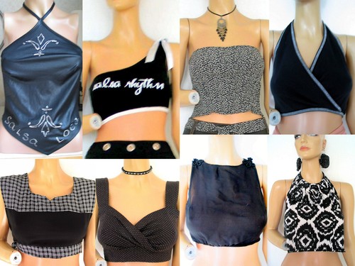 Vtg sexy black w cropped - sexy,