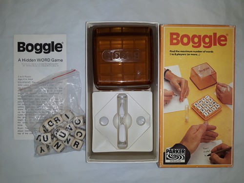 Boggle word game vintage - boggle,