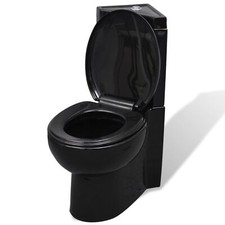 Camerina WC Ceramic Toilet Bathroom Corner Toilet Black,WC Ceramic I4Q3