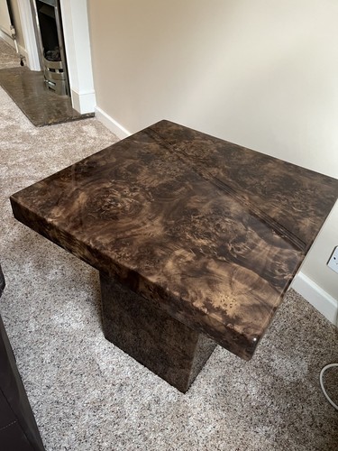 Resin faux marbled coffee - /,