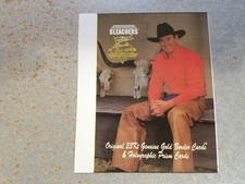 Nolan Ryan Texas Rangers 1993 Bleachers 23KT Gold PROOF RARE ODDBALL