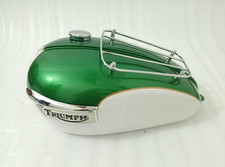 Triumph T140 Green & White
