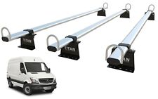 Van Roof Rack 3 Bars for MERCEDES SPRINTER Mk2 onward models -TITAN  WorkReady