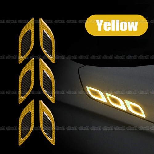 6pcs carbon fiber auto car - carbon,
