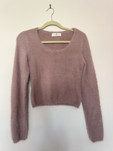 Dusky pink fluffy - dusky,