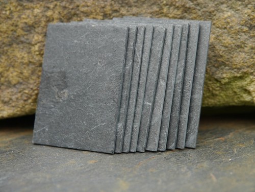 Real slate halves roof tiles - real,