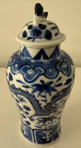 Vintage chinese blue - vintage, white