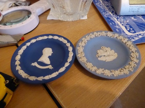 Wedgwood jasper ware dishes - ware,