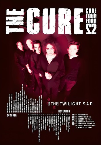 The cure tour - a3, print