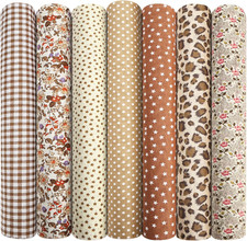 7PCS Fat Quarters Fabric