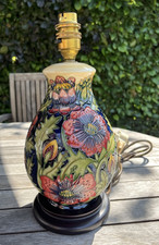 Moorcroft Pottery Lamp