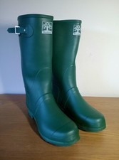 Woodland Wide Fit Wellington Boots Men's Green Wellies Size 11