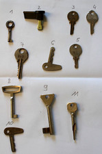 1 piece key vintage old moped