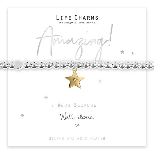 Life charm bracelet like joma - life,