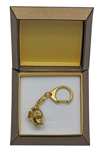 Staffy type gold - type, gold-plated