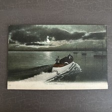 WOODEN BOAT POSTCARD  "The