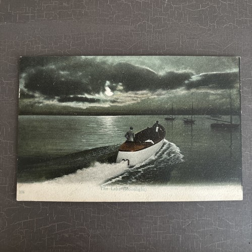 Wooden boat postcard the - boat,