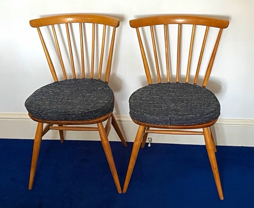 Ercol dining chairs - 2,