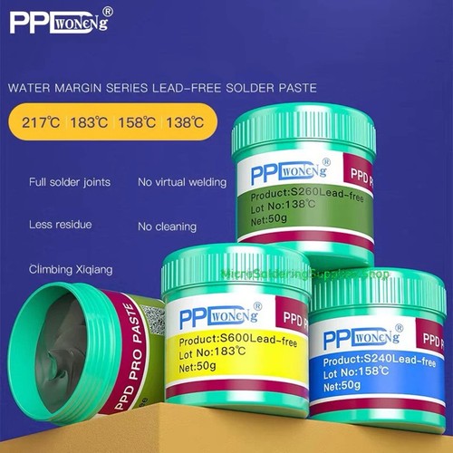 Solder paste ppd s600 50g - s600,