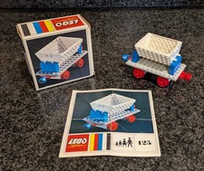 Lego Trains 4.5V Tipping Wagon 125 - Boxed 100% Complete & Instructions 1969