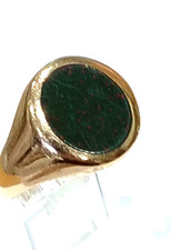 Gents 9ct Bloodstone Signet