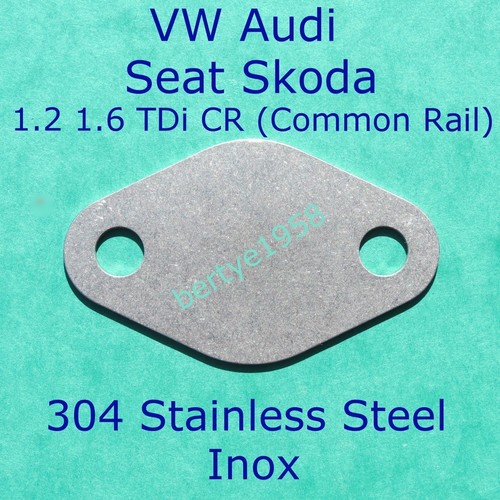Egr valve block plate - for, 1.2l