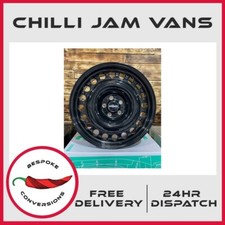 20″ Rotiform STL in gloss black alloy wheels designed for the VW Transporter T6