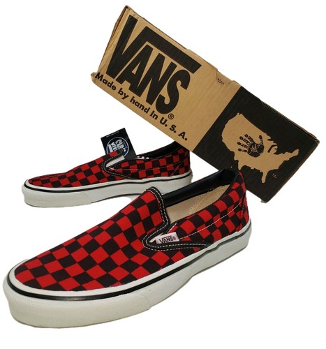 Vintage 90s vans checkerboard - vans,