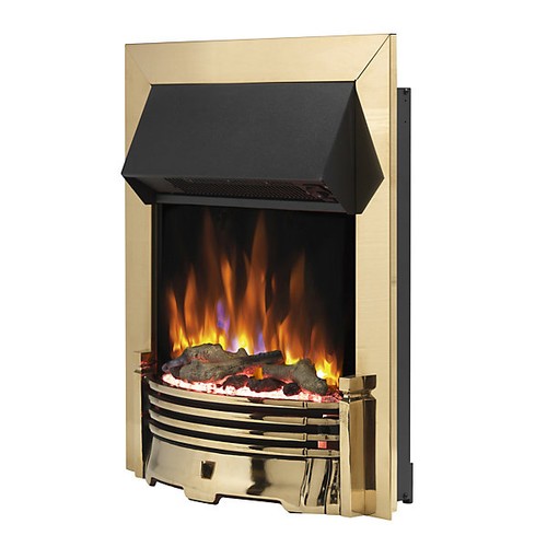 Dimplex optiflame 2kw brass - dimplex,