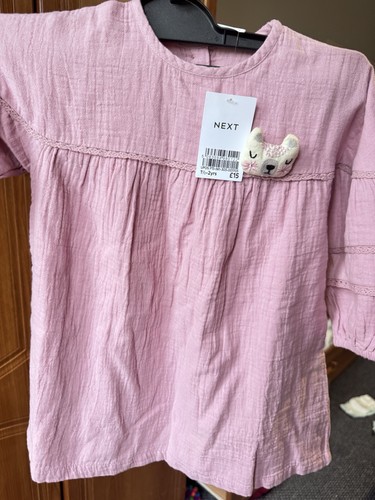 Next girls pink cat - pink,