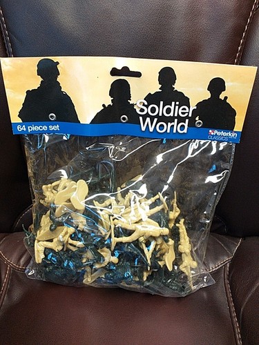 Plastic soldiers piece set - piece,