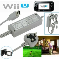 AC Charger Power Supply Adapter for Nintendo Wii U Console Gamepad UK Plug