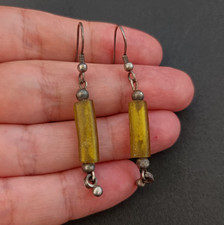 Ancient Roman Glass Earrings