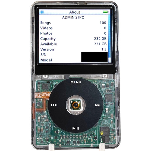 Apple ipod classic clear 5 - apple, 5.5