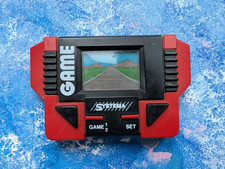 Vintage Systema Car Race LCD Game - 1980's - Untested
