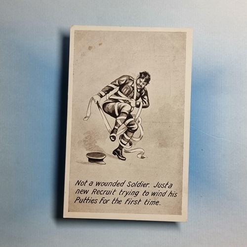 Ww1 military postcard c1916 - postcard,