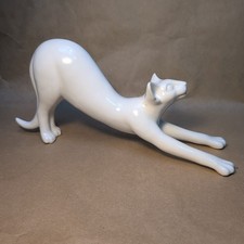 Large Vintage Porcelain Long