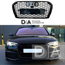 GLOSS BLACK HONEYCOMB MESH RS4