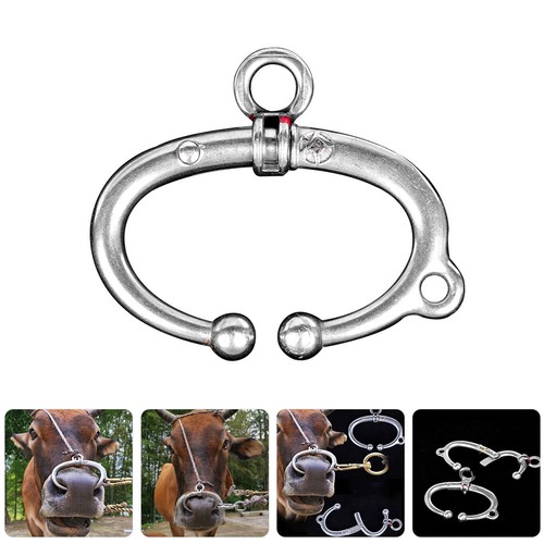 Cattle nose clip - clip, stainless