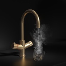 Koba Brushed Brass 3-in-1 Swan