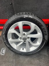 2015-19 VAUXHALL CORSA E 16" INCH 4 STUD 8 SPOKE ALLOY WHEEL 6.5JX16 ibc356